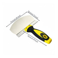 Stainless Steel Plastering Scoop Saves Material for Construction Sites, Painters
