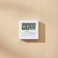 Alarm Clock Countdown Timer Electronic Kitchen Timer Large Display Cooking Timer Rechargeable Digital Timer with Magnetic Back Suitable for Cooking Study Gym Beauty Library