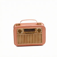 Retro Radio Ornament Decorative Home Decor for Shelf, Cabinet