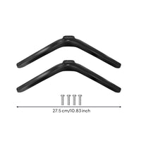 TV Base Bracket Slimline TV Stand Base Television Stand Legs Allall-in-One Hardware Replacement for Living Room, Bedroom