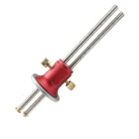 Double Head Marking Gauge Lightweight Aluminum Alloy Woodworking Scribing Tool