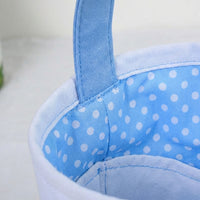 Easter Bag Festive Bunny Easter Basket With Handle Bunny Gift Basket for Young Children, Spring Easter Decoration, Home Decor