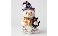 Felt Figure Handmade Felt Ornament Freestanding Stuffed Ornament for Halloween, Table Decor