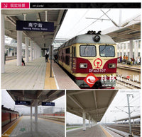 High-Speed Rail Station Platform Model Kit (No Tracks) 1:87 Scale