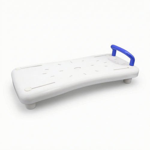 Bathtub Seat Board Anti-Slip Bath Board with Handle Adjustable for Bathroom
