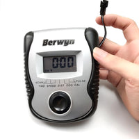 Exercise Bike Display with Heart Rate and Speed Monitor