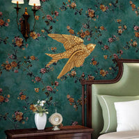 European Retro Flying Swallow Wall Decor for Living Room and Bedroom