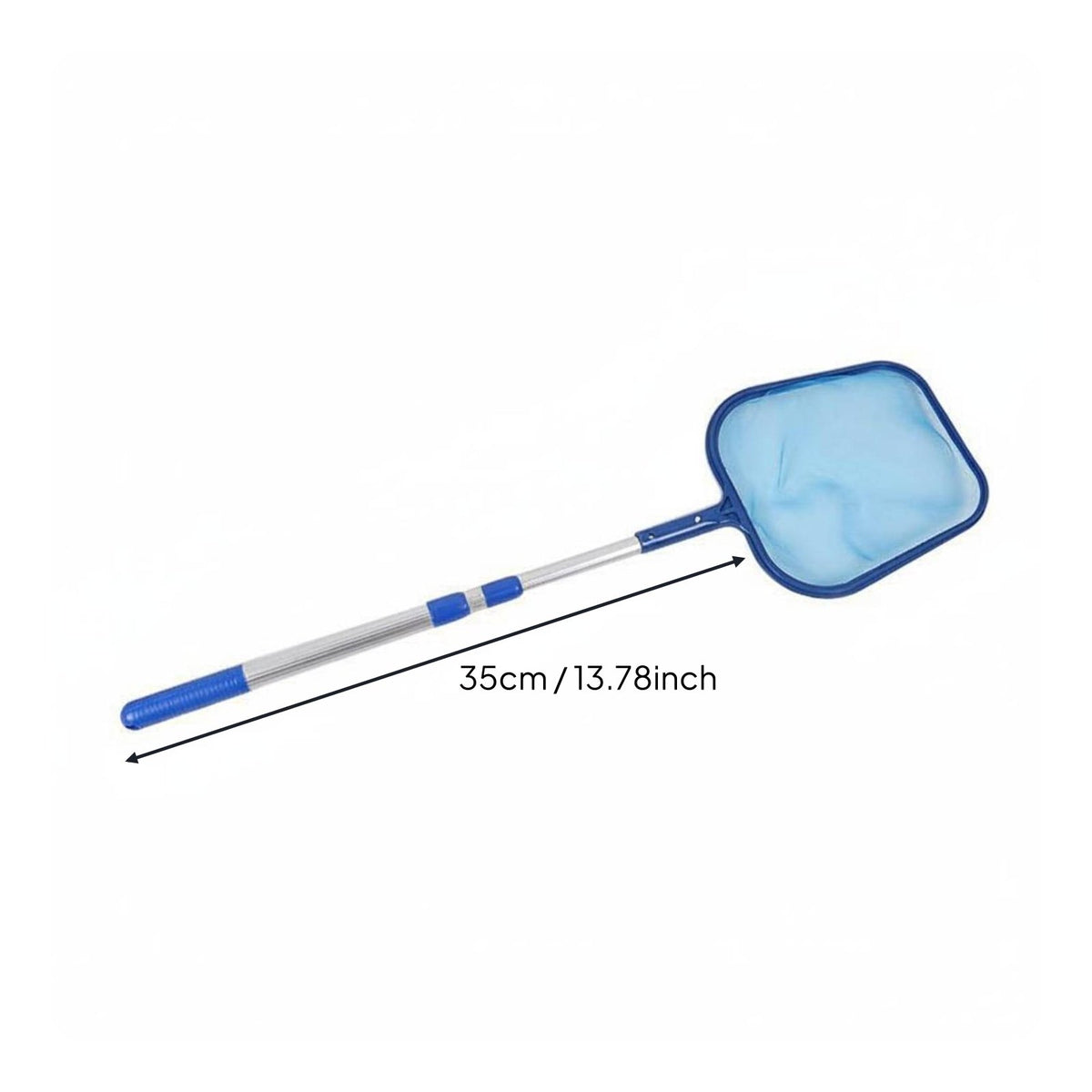Telescopic Pool Skimmer Net Wide Application Aluminum Pool Foliage Net