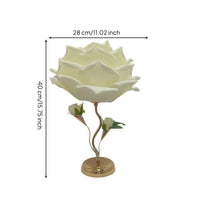 Flower Table Lamp Dimmable Flower Lamp Romantic for Nightstand