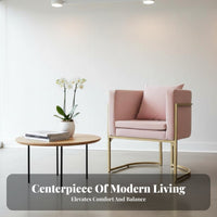 Curved Spine Single Armchair Comfortable Pad Indoor Furniture Rustresistant Frame Modern Design for Residential Buyers, Bready