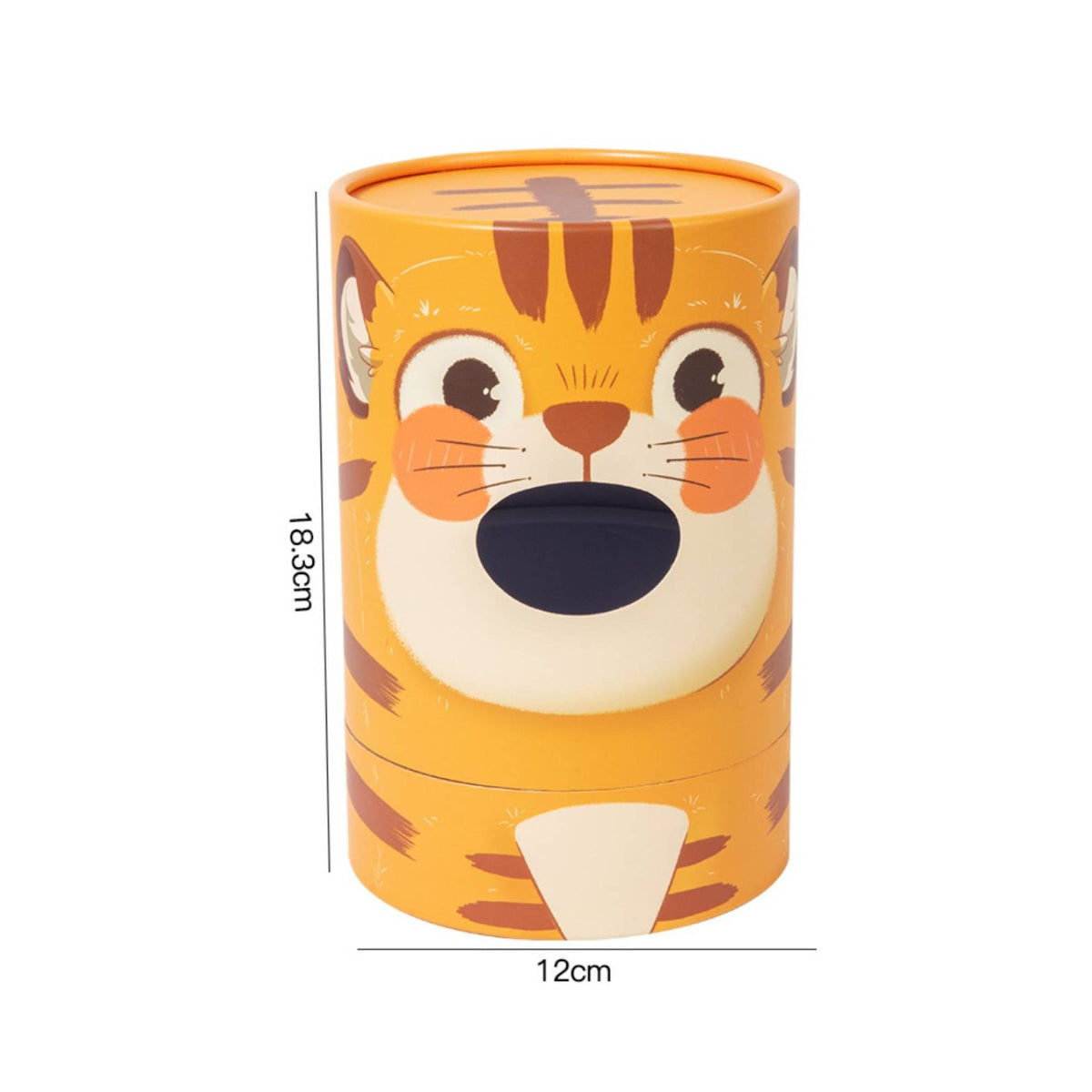 Chopstick Training Playful Hues Recognition Wooden Feeding Toy Materials Tiger Feeding Game for Young Children, Preschool