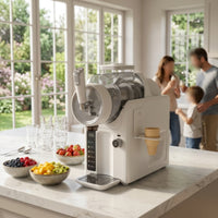 Countertop Slushie Machine Electric Slushy Machine Space-Saving Slushie Maker with Cup Holder Fast for Home Bar, Parties