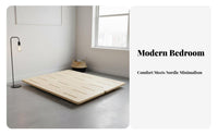 Easy Storage Foldable Bunkie Board Box coil Alternative foldable Wooden Bed Base robust Duty Mattress Support Low height for Seniors, Homeowners, Renters, Guest Room, Apartment