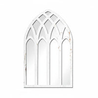 Gothic Window Mirror Lightweight Fake Window Mirror Sticker 3D Effect