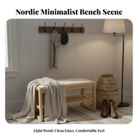 paded Shoe Storage Bench Easy Assembly paded Shoe Organizer for Families