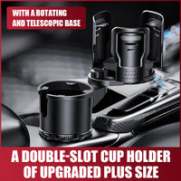 SB-2099 Multifunctional Car Cup Holder with Lock, ABS, for Center Console