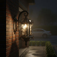 Garden Wall Lantern Waterproof Porch Lantern Light Super Bright for Patio