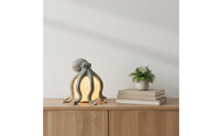 Marine-Themed Cephalopod Table Lamp | Warm Glow, cephalopod Resin Lamp, for Living Room