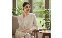 Handheld Brass Massage Tool Shiny Facial Massager Compact Eye Massager Travel-Friendly for Acupressure