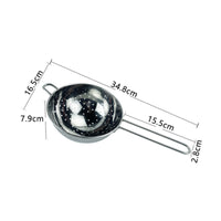 Stainless Steel Strainer Sleek Polished Finish Fine Mesh Strainer