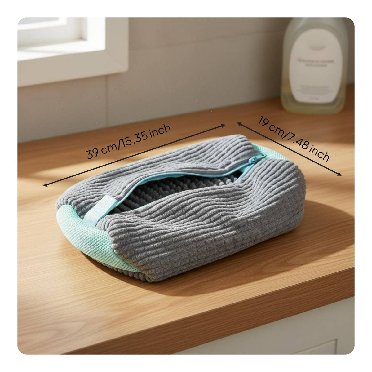 Shoe Washing Bag Scratch Protection Washing Machine Shoe Bag Noise Reducing