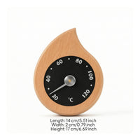 Sauna Thermometer Analog Meter Compact for Bathhouses