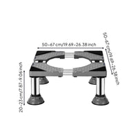 Anti Vibration Washer Stand Shock Absorption Washer Dryer Stand Non-Slip Feet