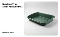 Repotting Tray Multifunctional Repotting Tray Versatile Soil Mixing Container for Home Gardeners, Balcony, Patio, Greenhouse