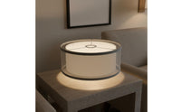 Cylindrical Lampshade Minimalist Textile Lampshade Lightweight Floor Lamp Shade for Homeowners, Interior Designers, Cafe