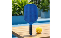 One-Piece Pickleball Paddle with Ball Textured Honeycomb Pickleball Paddle Lightweight Equipment Sweat-Absorbent for Outdoor Recreation