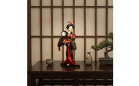 Japanese Geisha Doll Collectible Kimono Doll Figurine Vibrant Colors for Desktop