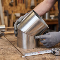 Stainless Steel 45-Degree Elbow for Stove Flue Pipe