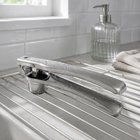 Stainless Steel Garlic Press Rust-Proof Cooking Utensil Easy Clean