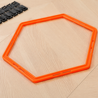 Training Set for Kids, Agility Training, 5 Mini Hurdles Set, Exercise Equipment, Improves Explosive Power and Balance Sense