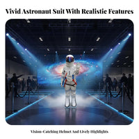 Astronaut Costume Performance Prop Full Body Astronaut Suit Eye-Catching Design