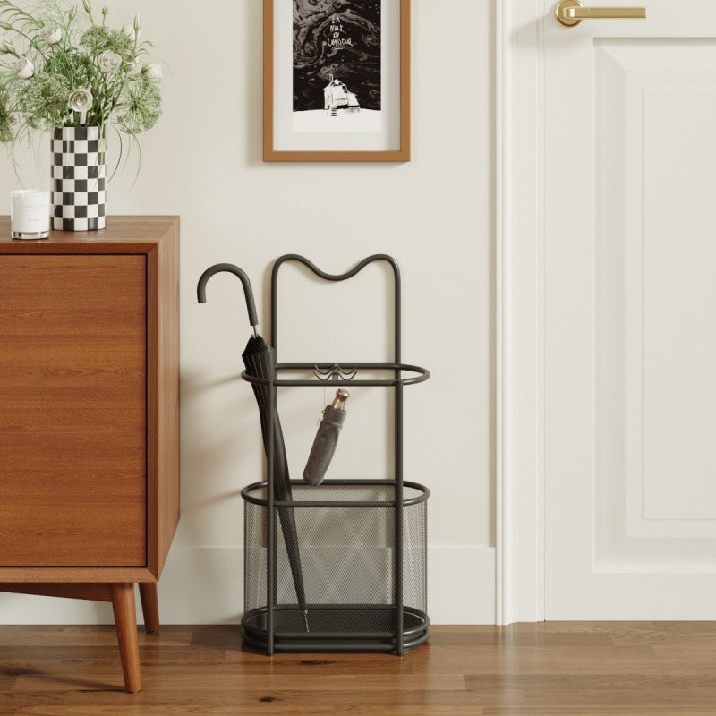 Iron Cat Ear Design Umbrella Stand for Entryway