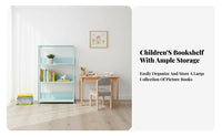 Three-Tier Metal Bar Shelf Even Perimeters Three-Tier Shelving Integrated Unit Space Saving Versatile for Parents