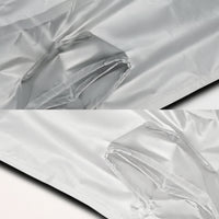 Textile Window Seal with Hose Sleeve Universal Baffle White