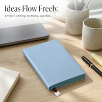 2025 Soft Leatherette Litchi Grain Notebook for Business Meetings and Notes