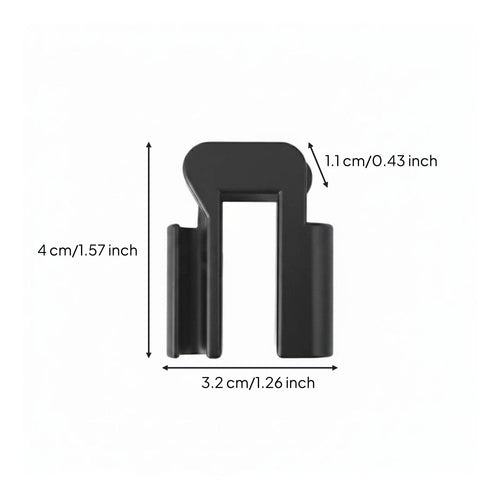 Automatic Water Refill Tube Bracket Small Size Aquarium Hose Holder Clip