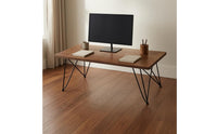 Rectangular Desk Clean Edges Modern Desk Minimalist Study Table