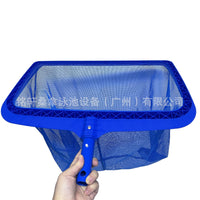 Factory Direct Swimming Pool Accessory Reinforced Deep Water Leaf Net with 1 Meter Telescopic Pole Cleaning Net Skimmer Net Deep Net