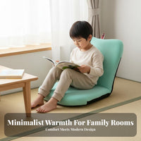 Plush Flower-Shaped Lounger Fully Filled Floor Chair Lightweight for Bay bay window