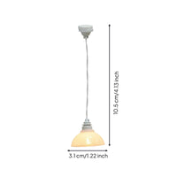 Dollhouse Hanging Lamp Light Realistic Feature 1:12 Scale Hanging Lamp Light