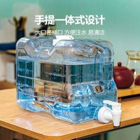 Outdoor Sports Water Storage Square Bucket with Faucet for Camping Travel