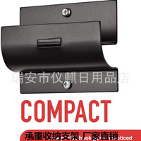 跨境收纳承重支架 4英寸壁挂式梯子和手推车山地自行车吊架哑光黑