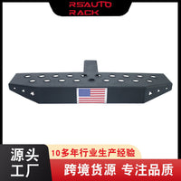 2-Inch Trailer Hitch Step Pedal, Iron and Aluminum, Universal Fit