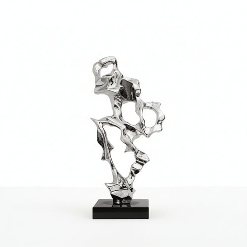 Abstract Sculpture Modern Fiberglass Sculpture Minimalist for Entryway, Office