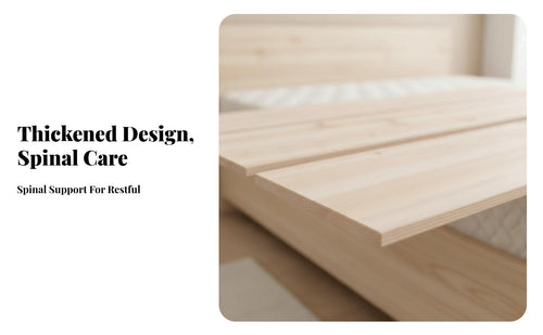 SturdyDuty rollable Slatted Bed Board Anti-Sagging Mattress Support Breathable Bedroom Furniture Lowheight for Seniors, Students, Homeowners, Guest Room, On Floor, RV