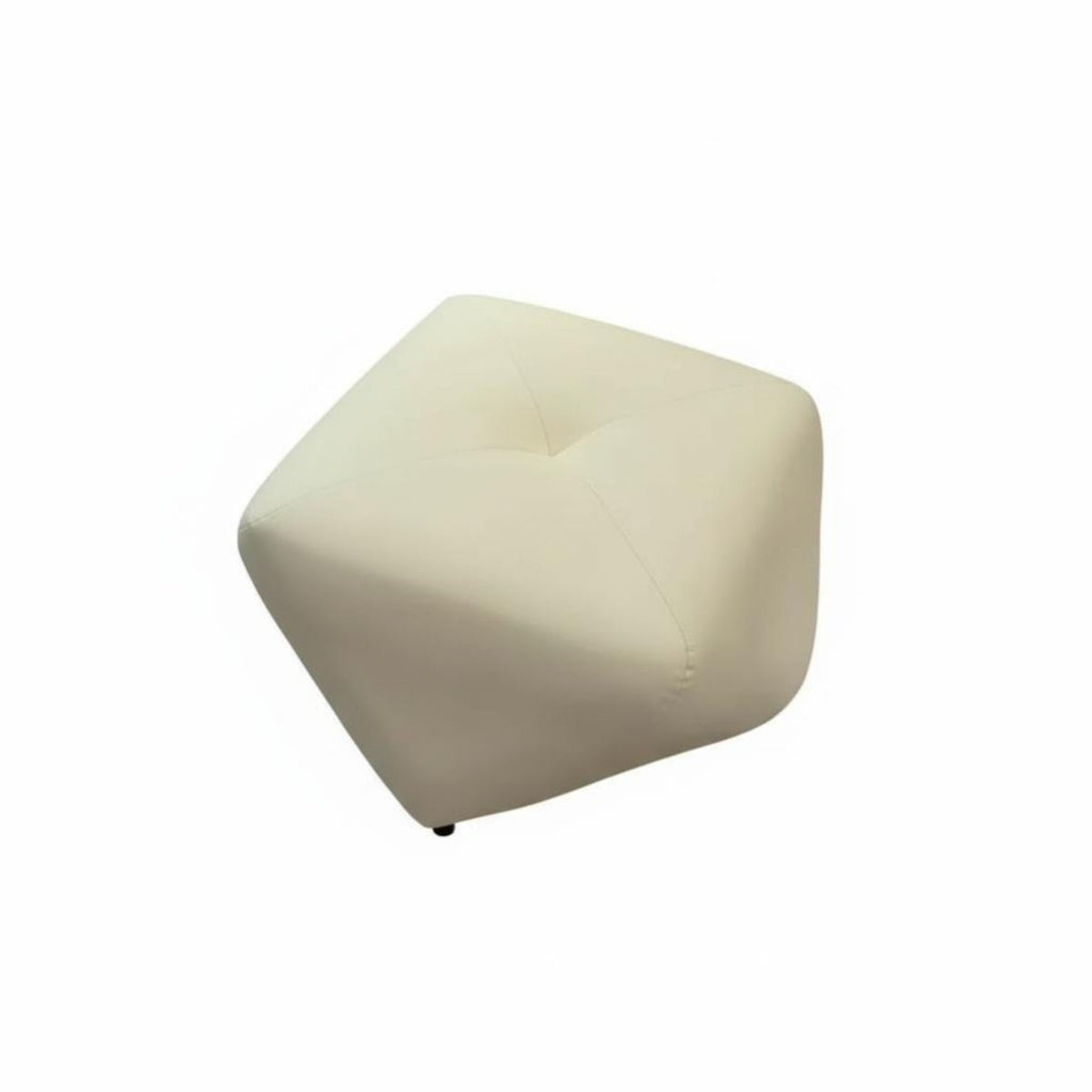 Octagonal Pouf Luxurious Design Footrest Space-Saving for Living Room, Students